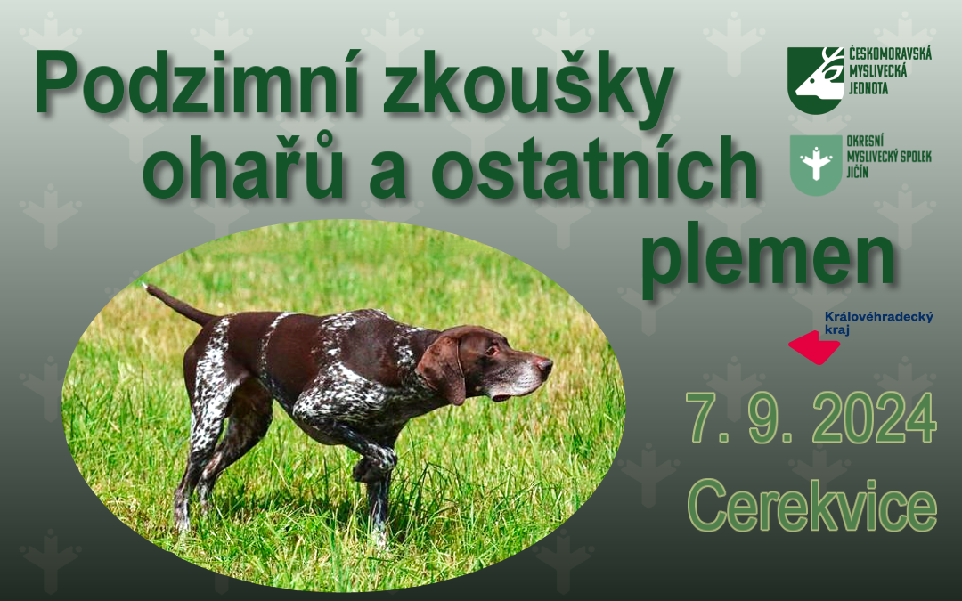 Podzimní zkoušky ohařů a ostatních plemen