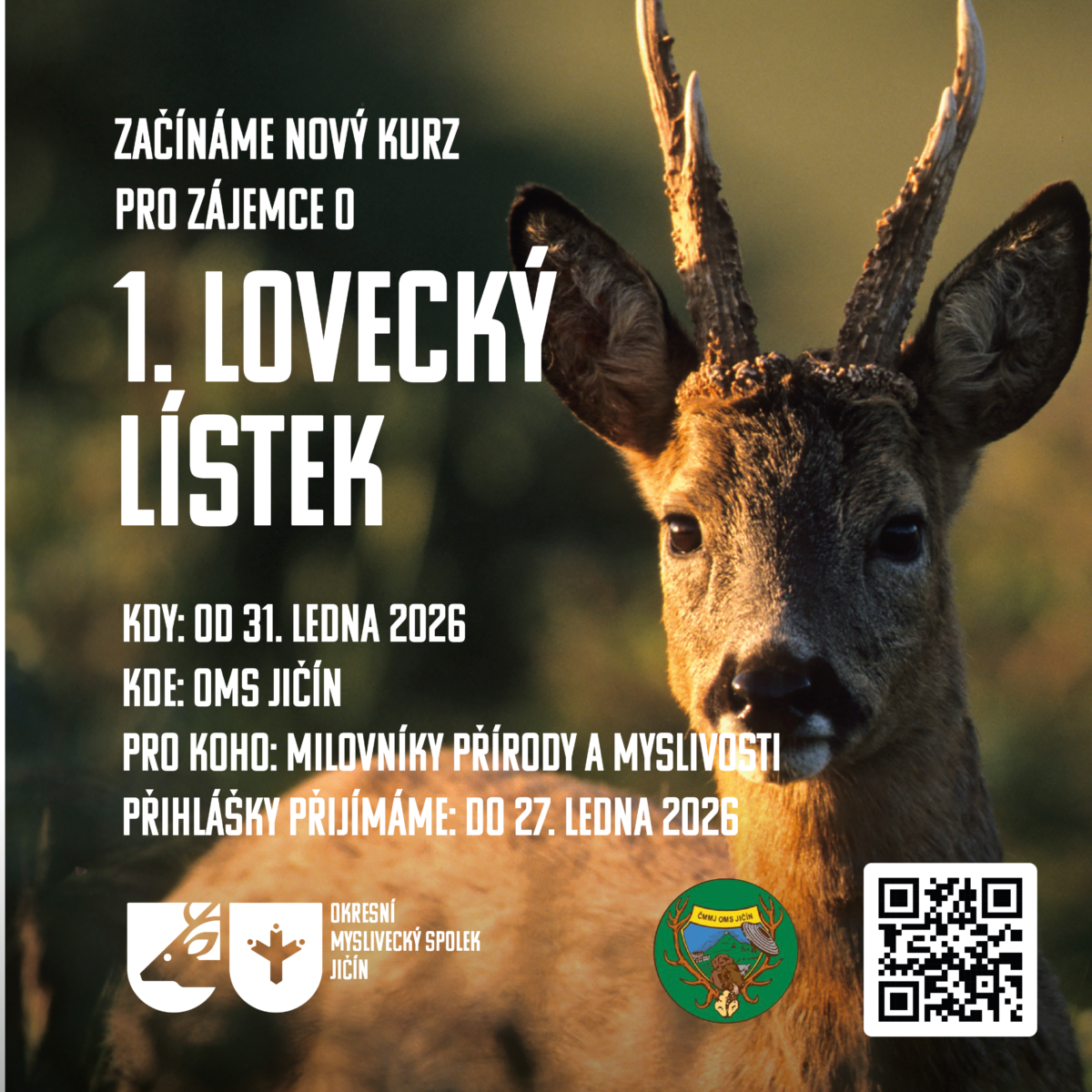 Kurz pro zájemce o 1. lovecký lístek